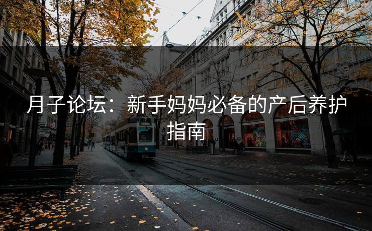 月子论坛：新手妈妈必备的产后养护指南